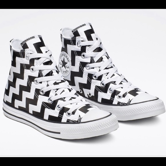 zig zag converse high top